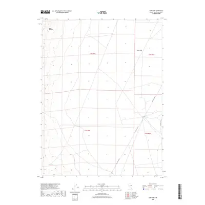 2018 Map of Cow Camp, 2018 Print