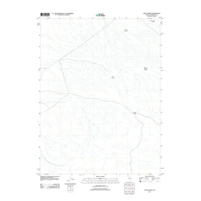 2011 Map of Cow Canyon, 2011 Print
