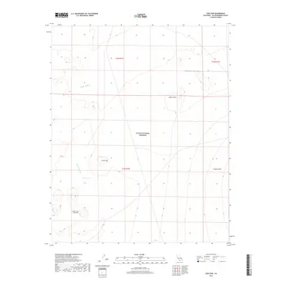 2018 Map of Cow Cove, 2018 Print