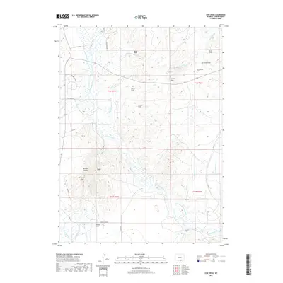 2017 Map of Cow Creek, 2017 Print