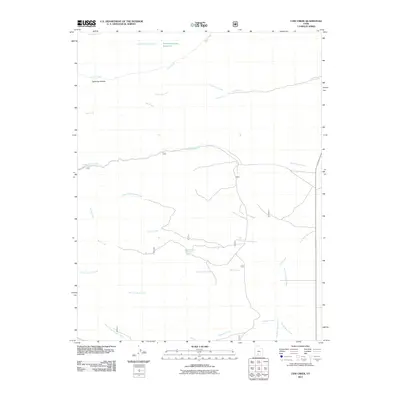 2011 Map of Cow Creek, 2011 Print