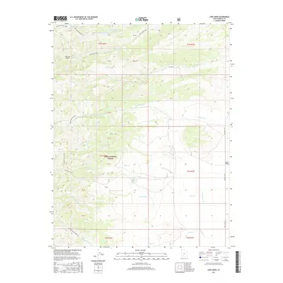2017 Map of Cow Creek, 2017 Print