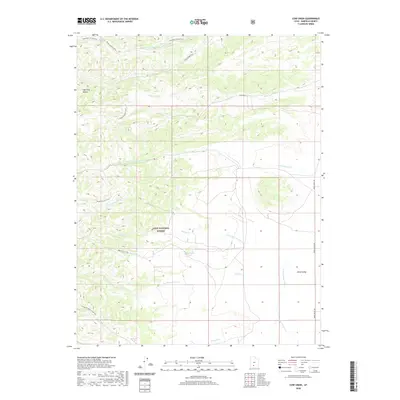 2020 Map of Cow Creek, 2020 Print