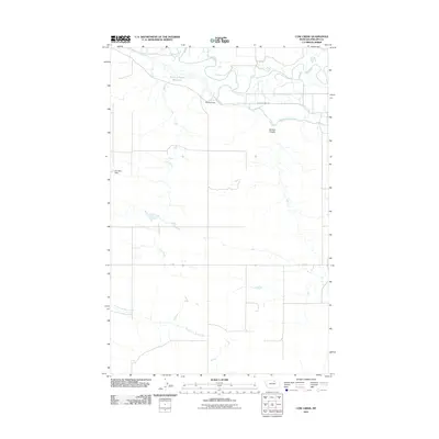 2011 Map of Cow Creek, 2011 Print