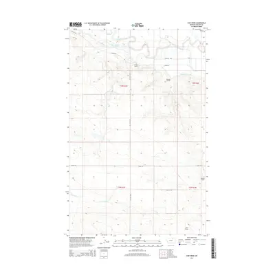 2014 Map of Cow Creek, 2014 Print