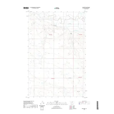 2020 Map of Cow Creek, 2020 Print