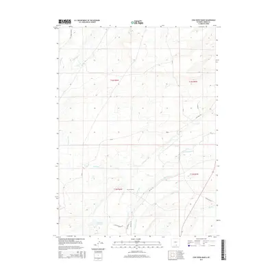 2015 Map of Cow Creek Ranch, 2015 Print