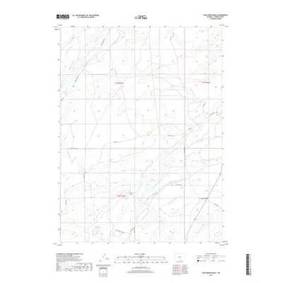 2017 Map of Cow Creek Ranch, 2017 Print
