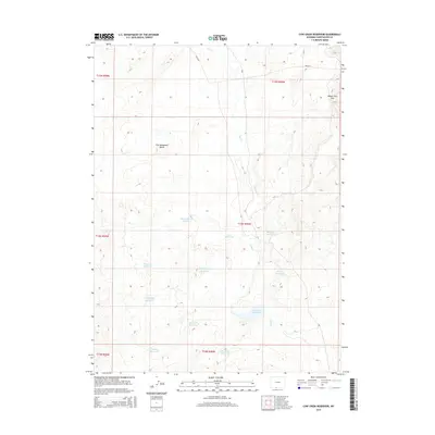 2015 Map of Cow Creek Reservoir, 2015 Print