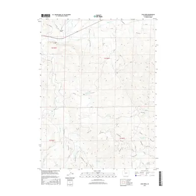 2016 Map of Cow Creek, 2016 Print