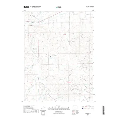 2019 Map of Cow Creek, 2019 Print