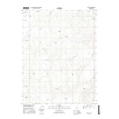 2017 Map of Cow Flats, 2017 Print
