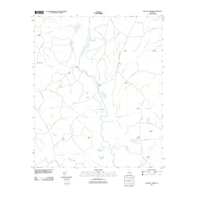 2011 Map of Cow Hell Swamp, 2011 Print