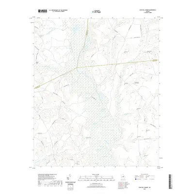 2020 Map of Cow Hell Swamp, 2020 Print
