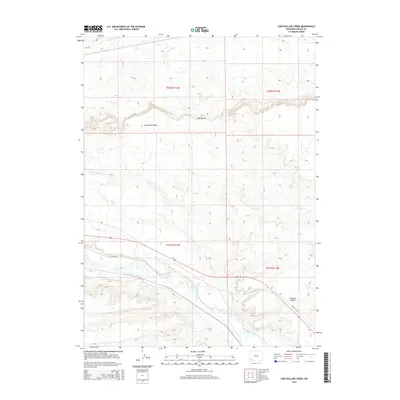 2015 Map of Cow Hollow Creek, 2015 Print