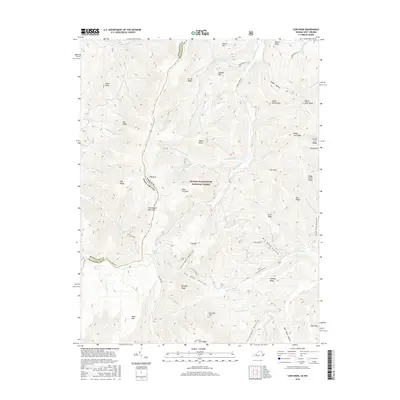 2016 Map of Cow Knob, 2016 Print