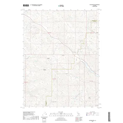 2018 Map of Cow Mountain, 2018 Print