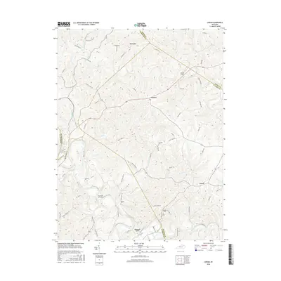2016 Map of Cowan, 2016 Print
