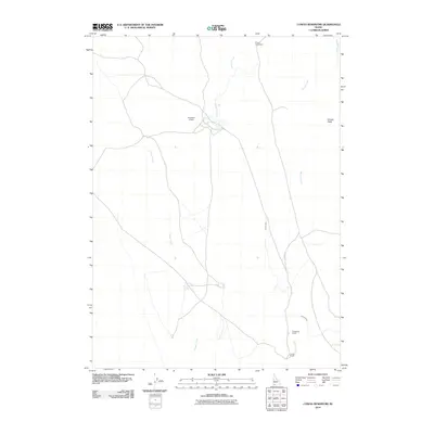 2010 Map of Cowan Reservoir, 2010 Print
