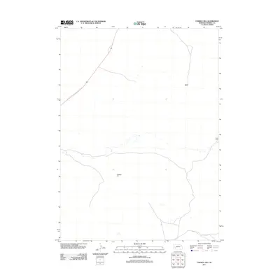 2011 Map of Cowboy Hill, 2011 Print
