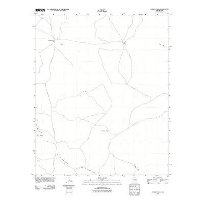 2010 Map of Cowboy Mesa, 2010 Print