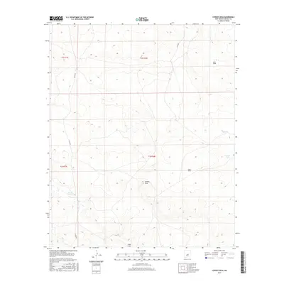 2017 Map of Cowboy Mesa, 2017 Print