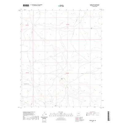 2023 Map of Cowboy Mesa, 2023 Print
