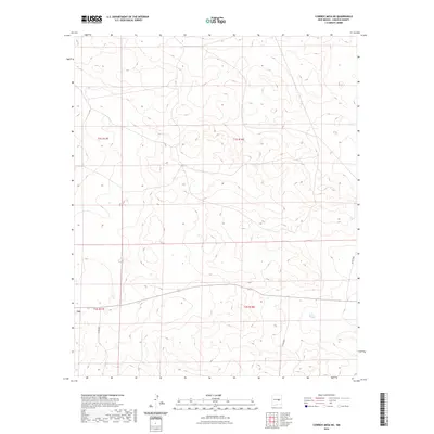 2023 Map of Cowboy Mesa NE, 2023 Print