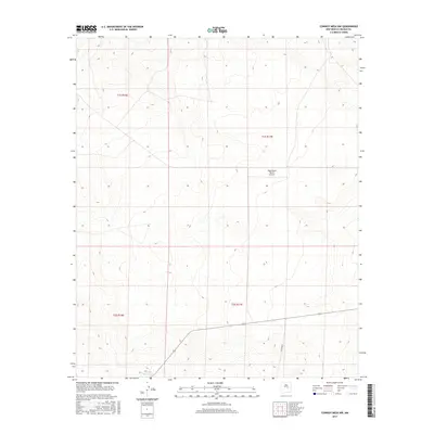 2017 Map of Cowboy Mesa NW, 2017 Print