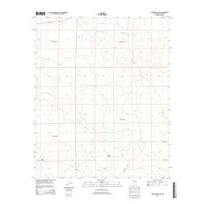 2013 Map of Cowboy Mesa SW, 2013 Print