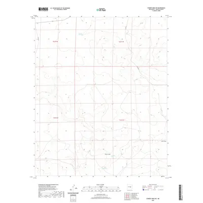 2020 Map of Cowboy Mesa SW, 2020 Print