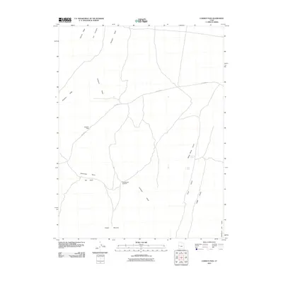 2010 Map of Cowboy Pass, 2010 Print