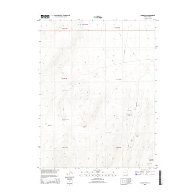2014 Map of Cowboy Pass, 2014 Print