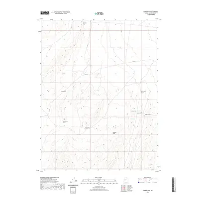 2020 Map of Cowboy Pass, 2020 Print