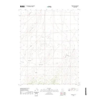 2023 Map of Cowboy Pass, 2023 Print