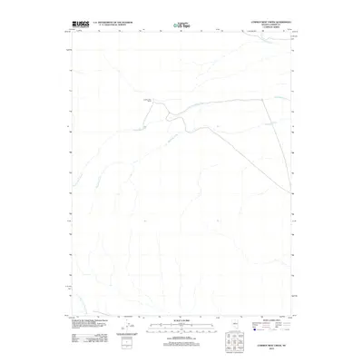 2012 Map of Cowboy Rest Creek, 2012 Print