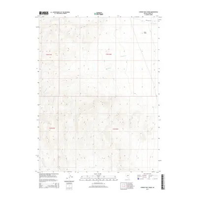 2014 Map of Cowboy Rest Creek, 2014 Print