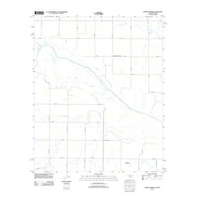 2012 Map of Cowboy Springs, 2012 Print