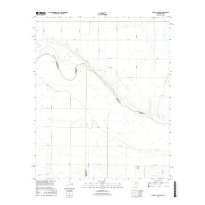 2016 Map of Cowboy Springs, 2016 Print