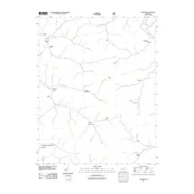 2011 Map of Cowcreek, 2011 Print