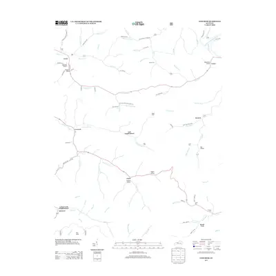 2013 Map of Cowcreek, 2013 Print
