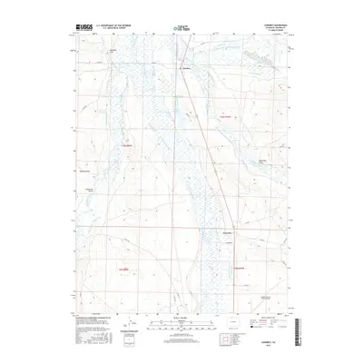 2016 Map of Cowdrey, 2016 Print