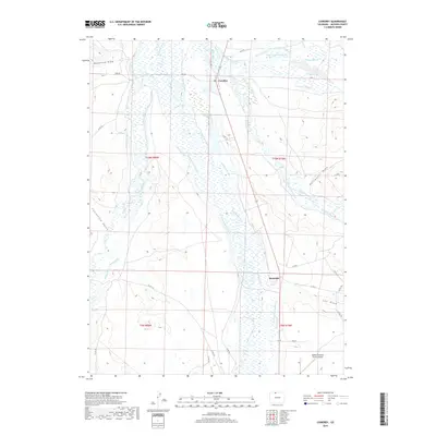 2019 Map of Cowdrey, 2019 Print