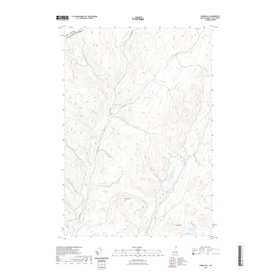 2021 Map of Cowen Hill, 2021 Print