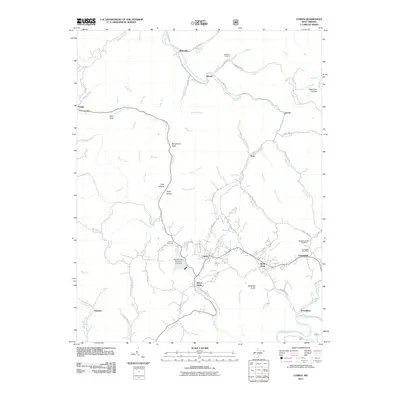 2011 Map of Cowen, 2011 Print