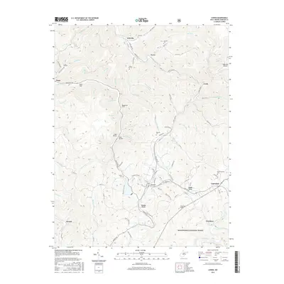 2016 Map of Cowen, 2016 Print