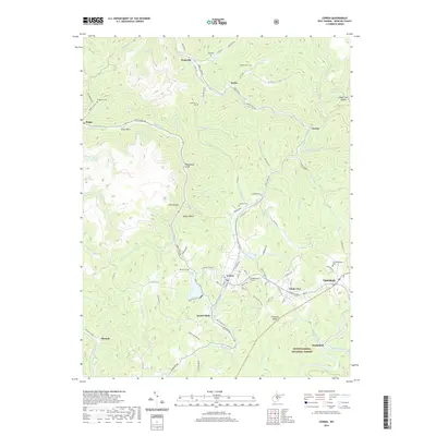 2019 Map of Cowen, 2019 Print