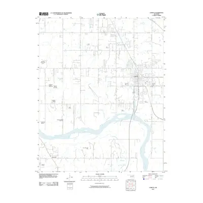 2010 Map of Coweta, 2010 Print