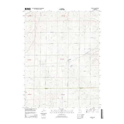 2015 Map of Cowgill, 2015 Print