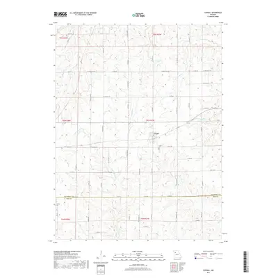 2017 Map of Cowgill, 2017 Print